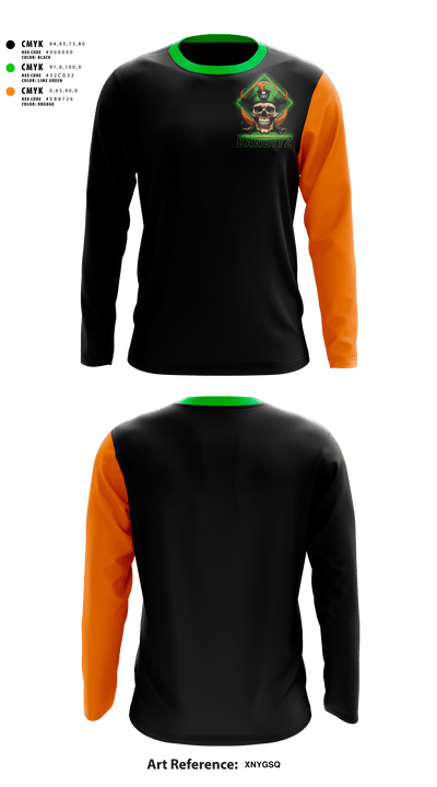 Washington park 85411604 Long Sleeve Performance Shirt - 1