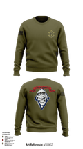 1st Batallion 4th Marines 58701376 Crew Neck Sweatshirt - 1