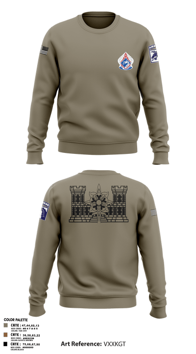 XVIII ABN G2 65000076 Crew Neck Sweatshirt - 7