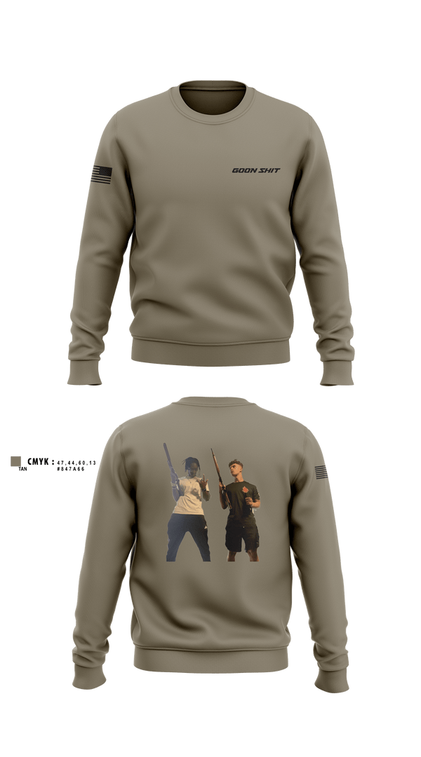Crew Neck Sweatshirt, UCF ROTC, Army, Teamtime, Team time, sublimation, custom sports apparel, team uniforms, spirit wear, spiritwear, sports uniforms, custom shirts, team store, custom team store, fundraiser sports, apparel fundraiser