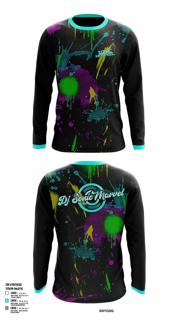 Long Sleeve Performance Shirt, DJ Sonic MarvelDJ Sonic Marvel, , Teamtime, Team time, sublimation, custom sports apparel, team uniforms, spirit wear, spiritwear, sports uniforms, custom shirts, team store, custom team store, fundraiser sports, apparel fundraiser