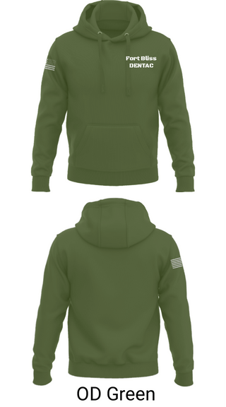 Hoodie, Fort Bliss DENTAC, Army, Teamtime, Team time, sublimation, custom sports apparel, team uniforms, spirit wear, spiritwear, sports uniforms, custom shirts, team store, custom team store, fundraiser sports, apparel fundraiser