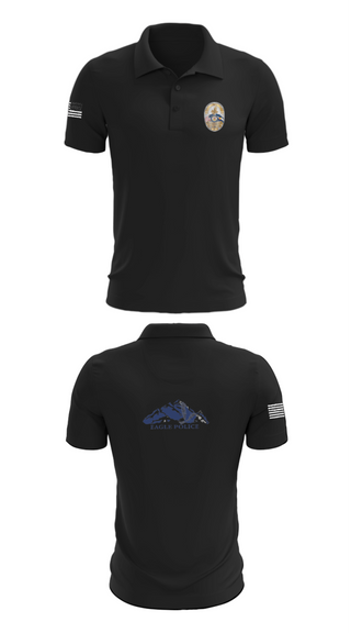 Short Sleeve Performance Polo, Eagle Police Department, Police, Teamtime, Team time, sublimation, custom sports apparel, team uniforms, spirit wear, spiritwear, sports uniforms, custom shirts, team store, custom team store, fundraiser sports, apparel fundraiser