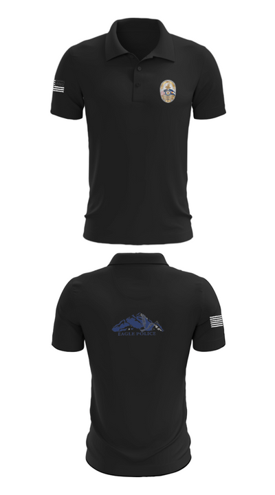 Eagle Police Department 40454733 Short Sleeve Performance Polo - 26