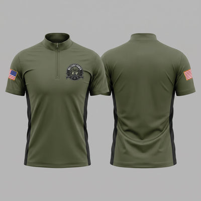 Army promotions 89292509 Short Sleeve Zip