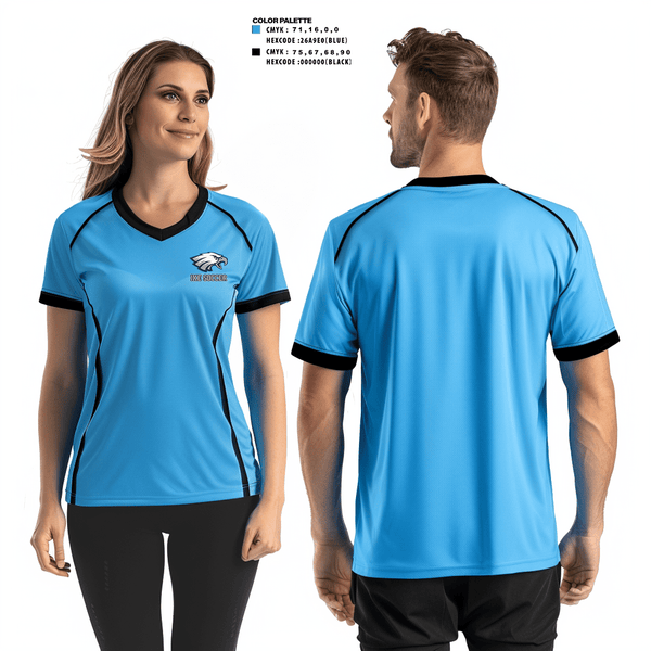 Women's Short Sleeve Vneck Shirt, IKE, Men's Soccer, Teamtime, Team time, sublimation, custom sports apparel, team uniforms, spirit wear, spiritwear, sports uniforms, custom shirts, team store, custom team store, fundraiser sports, apparel fundraiser