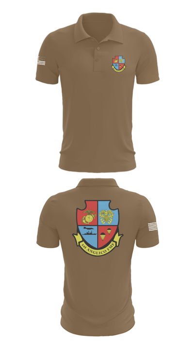 1st Anglico 77697300 Short Sleeve Performance Polo - 7