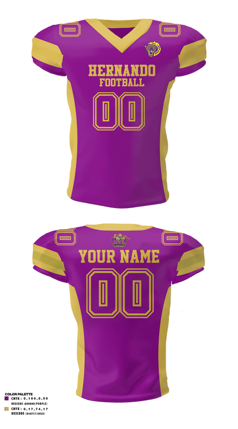 Football Jersey, Hernando Youth League Football, Football, Teamtime, Team time, sublimation, custom sports apparel, team uniforms, spirit wear, spiritwear, sports uniforms, custom shirts, team store, custom team store, fundraiser sports, apparel fundraiser