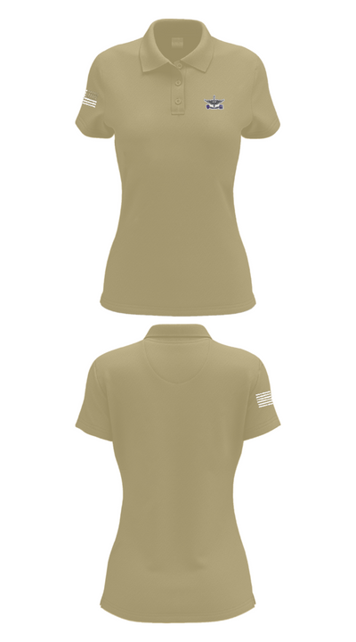 HCS 935th Aviation support battalion 94548122 Women's Short Sleeve Performance Polo  - 95