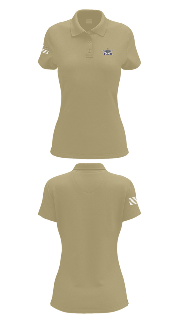 Women's Short Sleeve Performance Polo, HCS 935th Aviation support battalion, , Teamtime, Team time, sublimation, custom sports apparel, team uniforms, spirit wear, spiritwear, sports uniforms, custom shirts, team store, custom team store, fundraiser sports, apparel fundraiser