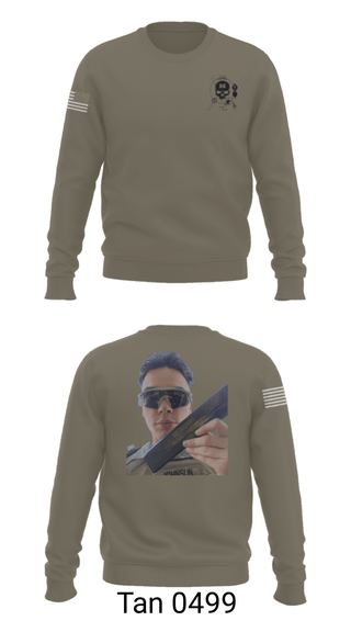Crew Neck Sweatshirt, 374TH CECI, Army, Teamtime, Team time, sublimation, custom sports apparel, team uniforms, spirit wear, spiritwear, sports uniforms, custom shirts, team store, custom team store, fundraiser sports, apparel fundraiser
