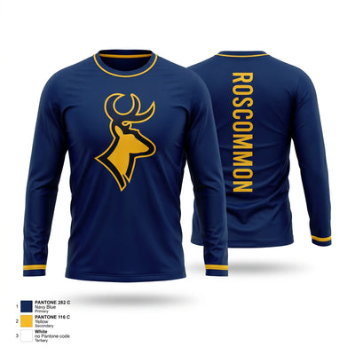 Roscommon Bucks Track & Field Long Sleeve Performance Shirt 2