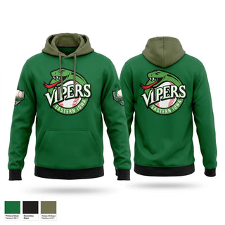 Hoodie, Eastern Iowa Vipers, Baseball, Teamtime, Team time, sublimation, custom sports apparel, team uniforms, spirit wear, spiritwear, sports uniforms, custom shirts, team store, custom team store, fundraiser sports, apparel fundraiser