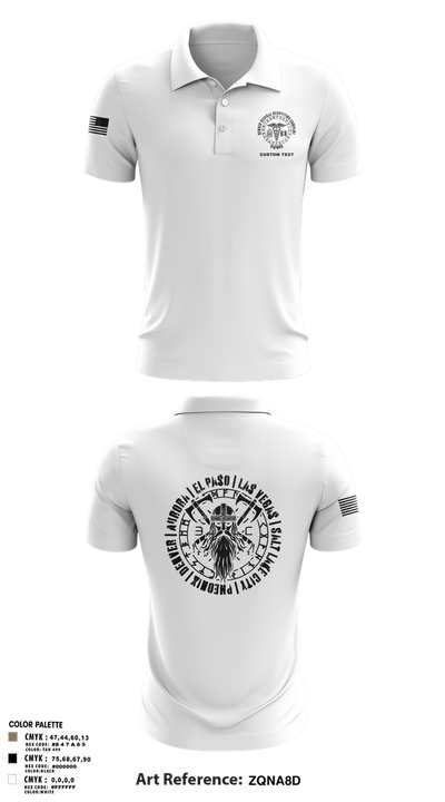 Denver MRCO 92797662 Short Sleeve Performance Polo - 2