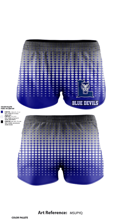 Blue devils 79752812 Track Shorts - 1