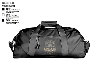 Duffle Bag, Camel kids 2026, Wrestling, Teamtime, Team time, sublimation, custom sports apparel, team uniforms, spirit wear, spiritwear, sports uniforms, custom shirts, team store, custom team store, fundraiser sports, apparel fundraiser