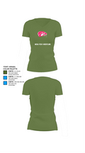 Mesa View Wrestling 61558339 Women's Short Sleeve V-neck Shirt - 18