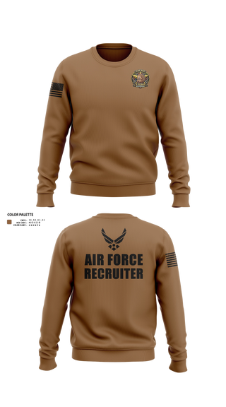 Crew Neck Sweatshirt, 336 RCS E flight, Air Force, Teamtime, Team time, sublimation, custom sports apparel, team uniforms, spirit wear, spiritwear, sports uniforms, custom shirts, team store, custom team store, fundraiser sports, apparel fundraiser