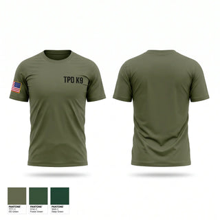 Short Sleeve Performance Shirt, TPD K9, Police, Teamtime, Team time, sublimation, custom sports apparel, team uniforms, spirit wear, spiritwear, sports uniforms, custom shirts, team store, custom team store, fundraiser sports, apparel fundraiser