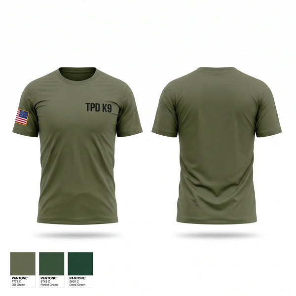 Short Sleeve Performance Shirt, TPD K9, Police, Teamtime, Team time, sublimation, custom sports apparel, team uniforms, spirit wear, spiritwear, sports uniforms, custom shirts, team store, custom team store, fundraiser sports, apparel fundraiser