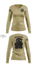 HHC 136th ESB 31993546 Women's Long Sleeve V-neck Shirt - 21