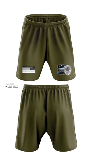 Athletic Shorts With Pockets, Clayton Police K9 Unit, Police, Teamtime, Team time, sublimation, custom sports apparel, team uniforms, spirit wear, spiritwear, sports uniforms, custom shirts, team store, custom team store, fundraiser sports, apparel fundraiser