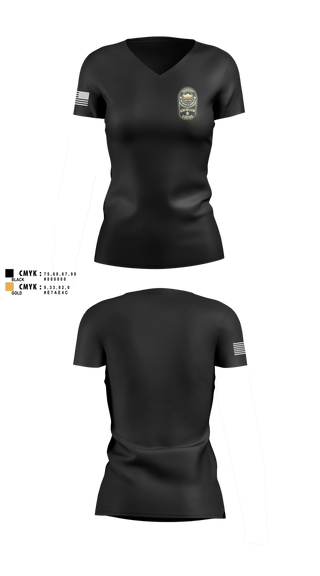 Womens Short Sleeve Vneck Shirt, team name, Police, Teamtime, Team time, sublimation, custom sports apparel, team uniforms, spirit wear, spiritwear, sports uniforms, custom shirts, team store, custom team store, fundraiser sports, apparel fundraiser