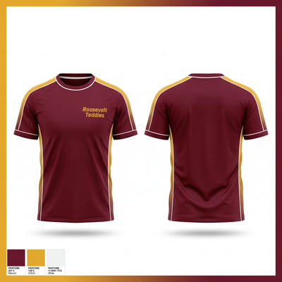 Roosevelt Teddies Short Sleeve Performance Shirt - 2