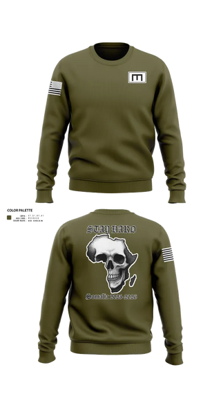 Crew Neck Sweatshirt, 180th ESC, Army, Teamtime, Team time, sublimation, custom sports apparel, team uniforms, spirit wear, spiritwear, sports uniforms, custom shirts, team store, custom team store, fundraiser sports, apparel fundraiser