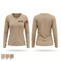 Scott County Sheriff's Office Women's Long Sleeve V-neck Shirt - 1
