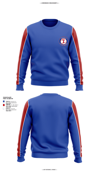 Crew Neck Sweatshirt, Trenholm Little League, Softball, Teamtime, Team time, sublimation, custom sports apparel, team uniforms, spirit wear, spiritwear, sports uniforms, custom shirts, team store, custom team store, fundraiser sports, apparel fundraiser