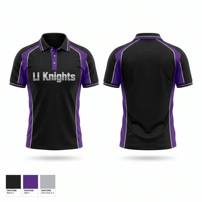 LI Knights Short Sleeve Performance Polo - 1