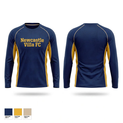 Newcastle Villa FC Long Sleeve Performance Shirt 2