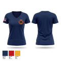 Curran Fire Department Women's Short Sleeve V-neck Shirt - 1