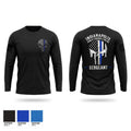 Indianapolis Public Schools Police Department Long Sleeve Performance Shirt - 1