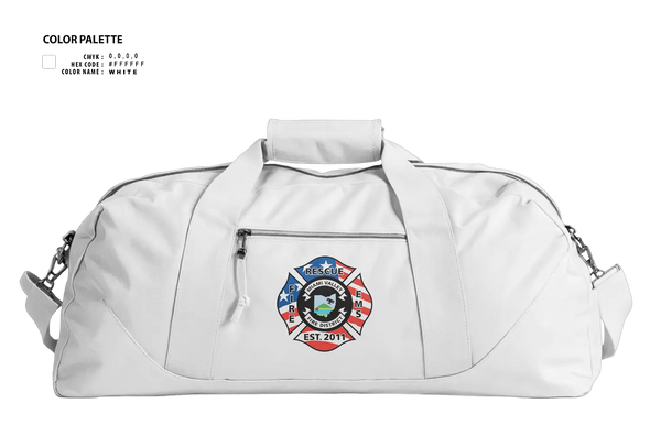 Duffle Bag, Company 52, Fire Department, Teamtime, Team time, sublimation, custom sports apparel, team uniforms, spirit wear, spiritwear, sports uniforms, custom shirts, team store, custom team store, fundraiser sports, apparel fundraiser