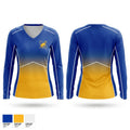 Marian Colts Women's Long Sleeve V-neck Shirt - 1