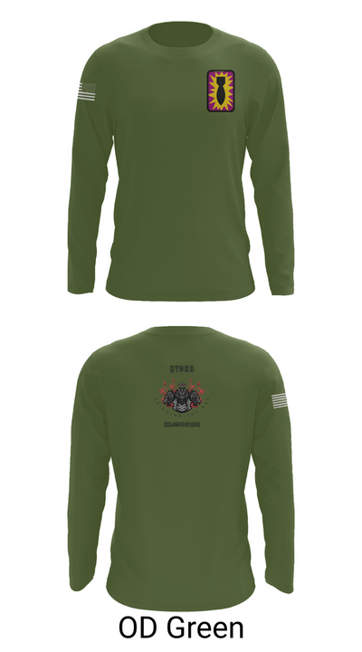 HHD, 52ND EOD GP 26813133 Long Sleeve Performance Shirt 46