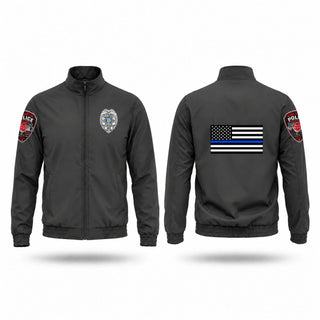 Windbreaker, Mingo Junction Police Department, Police, Teamtime, Team time, sublimation, custom sports apparel, team uniforms, spirit wear, spiritwear, sports uniforms, custom shirts, team store, custom team store, fundraiser sports, apparel fundraiser