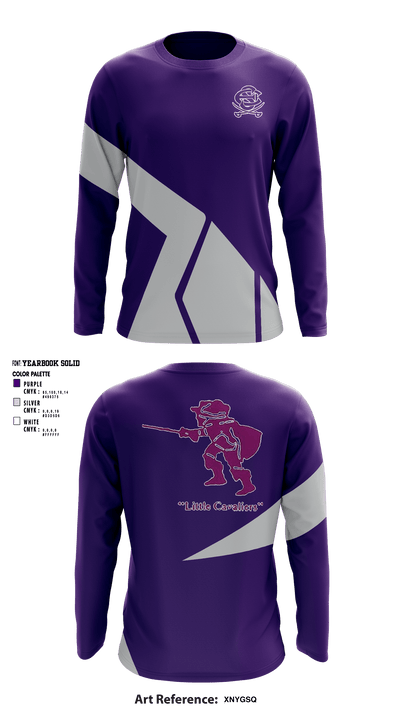 East Stroudsburg Cavaliers 35860494 Long Sleeve Performance Shirt - 1
