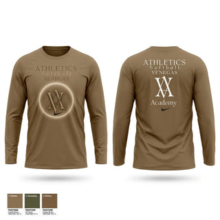 Long Sleeve Performance Shirt, Venegas Athletics Academy, Baseball, Teamtime, Team time, sublimation, custom sports apparel, team uniforms, spirit wear, spiritwear, sports uniforms, custom shirts, team store, custom team store, fundraiser sports, apparel fundraiser