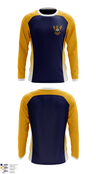 Eagles SC 96135084 Long Sleeve Performance Shirt 1