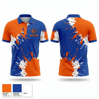 Short Sleeve Performance Polo, Clayton High School Wrestling, Wrestling, Teamtime, Team time, sublimation, custom sports apparel, team uniforms, spirit wear, spiritwear, sports uniforms, custom shirts, team store, custom team store, fundraiser sports, apparel fundraiser