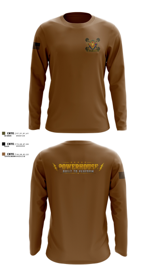 Long Sleeve Performance Shirt, 59th ORD BDE, Army, Teamtime, Team time, sublimation, custom sports apparel, team uniforms, spirit wear, spiritwear, sports uniforms, custom shirts, team store, custom team store, fundraiser sports, apparel fundraiser