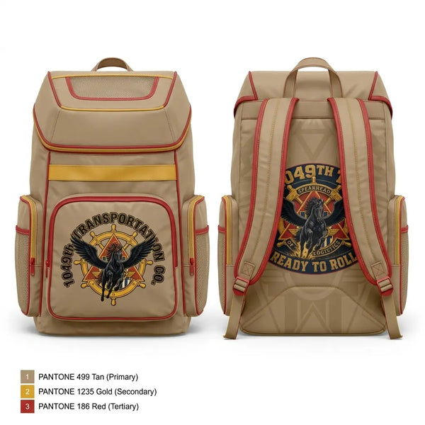 Gear Bag, 1049th Transportation Company, Army, Teamtime, Team time, sublimation, custom sports apparel, team uniforms, spirit wear, spiritwear, sports uniforms, custom shirts, team store, custom team store, fundraiser sports, apparel fundraiser