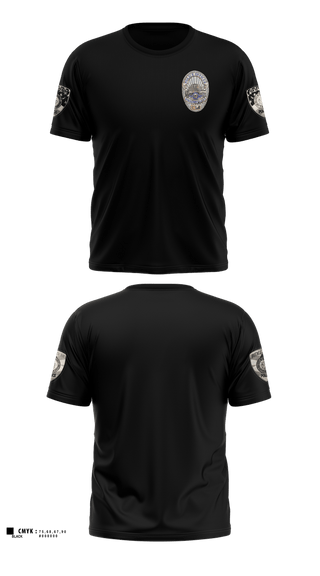 Short Sleeve Performance Shirt, Ridgecrest Police Department, Police, Teamtime, Team time, sublimation, custom sports apparel, team uniforms, spirit wear, spiritwear, sports uniforms, custom shirts, team store, custom team store, fundraiser sports, apparel fundraiser