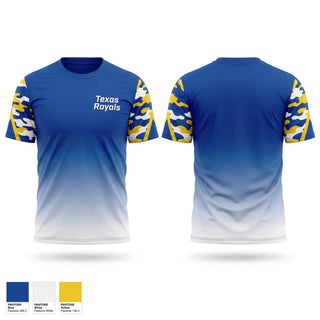 Short Sleeve Performance Shirt, Texas Royals, Baseball, Teamtime, Team time, sublimation, custom sports apparel, team uniforms, spirit wear, spiritwear, sports uniforms, custom shirts, team store, custom team store, fundraiser sports, apparel fundraiser