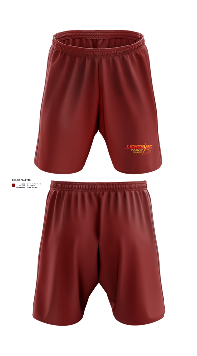 Lightning Force Athletics 21886901 Athletic Shorts With Pockets - 23