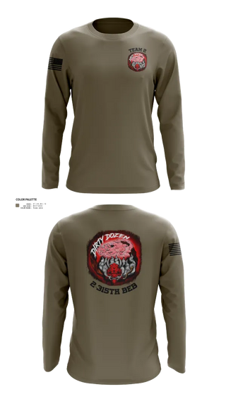 Long Sleeve Performance Shirt, Dirty Dozen, , Teamtime, Team time, sublimation, custom sports apparel, team uniforms, spirit wear, spiritwear, sports uniforms, custom shirts, team store, custom team store, fundraiser sports, apparel fundraiser