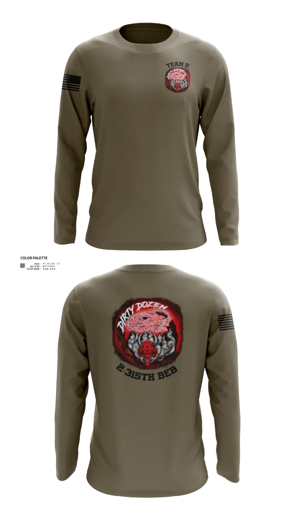 Long Sleeve Performance Shirt, Dirty Dozen, , Teamtime, Team time, sublimation, custom sports apparel, team uniforms, spirit wear, spiritwear, sports uniforms, custom shirts, team store, custom team store, fundraiser sports, apparel fundraiser